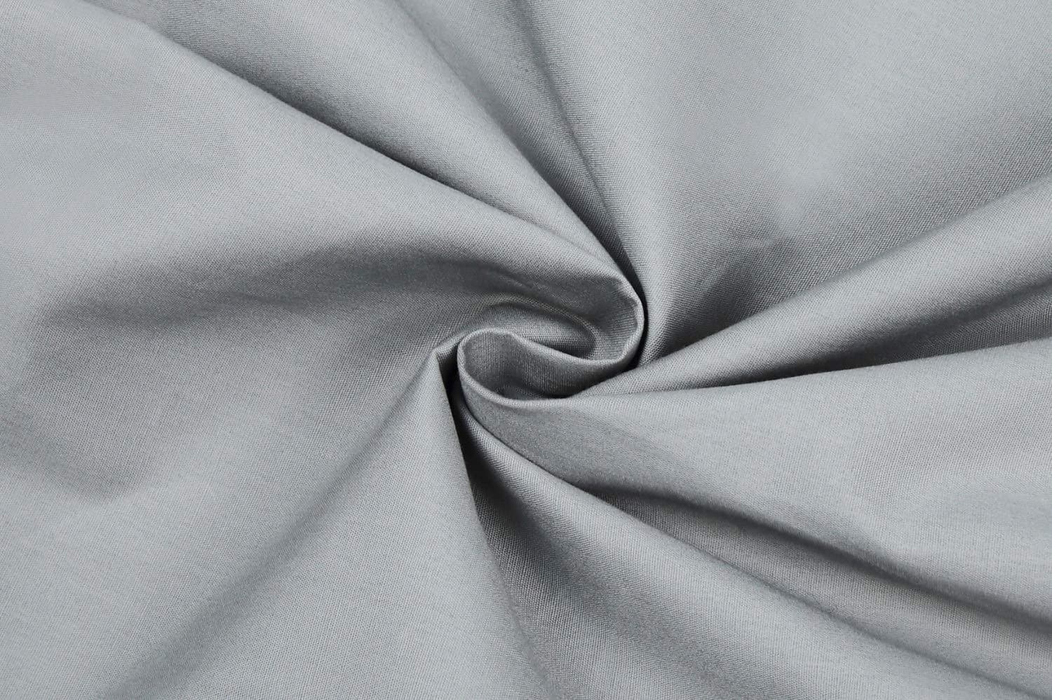 MIINA 100% Cotton Futon Cover, Twin, Gray